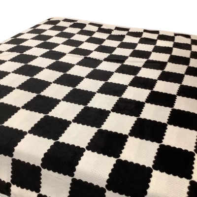 Jie Lau Man Black/White Blanket 200x230cm (Loose Manchester)