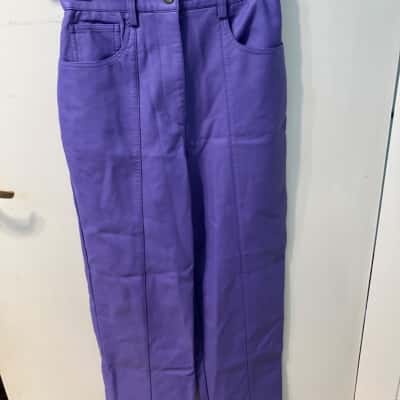 Glassons Womens  Size 6 Ankle Length Pants Purple 