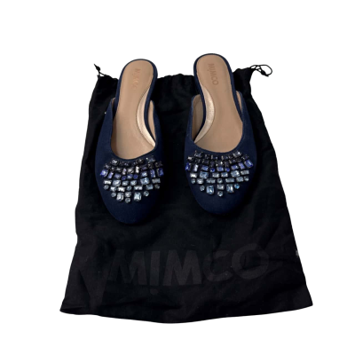 Mimco l  Size 38 Flats Navy Blue slip ons