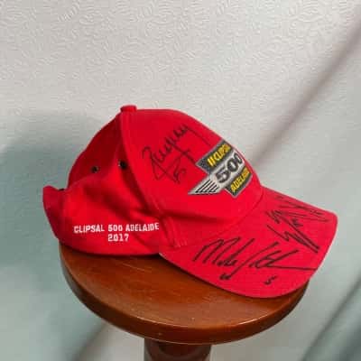 2017 Clipsal 500 Adelaide signed hat