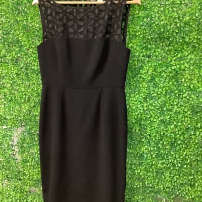 Perri Cutten Womens  Size 8 Cocktail Dress Black  