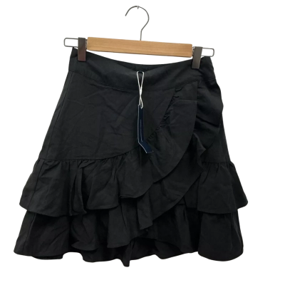 French Connection Womens  Size 6 Mini Skirt / Wrap Skirt Black  