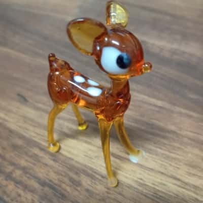Small Glass Fawn