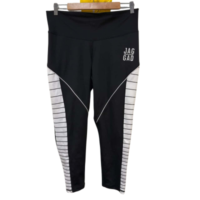 Jaggad Size XL Leggings Black / White 