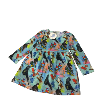 Cheeky Chickadee Kids  Size 3 Dresses Australian Animals print / Other - NEW