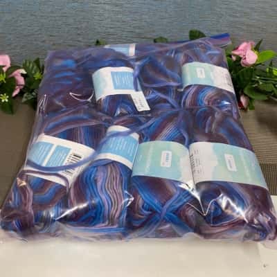 Mauve mix wool bundle