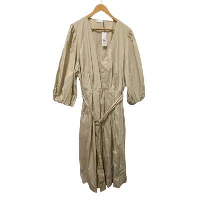 City Unltd Womens  Size XXL Casual Dress / Short Sleeve Dress  Beige 