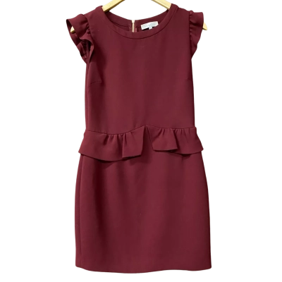Sandro Womens Size 3 Maroon Dress
