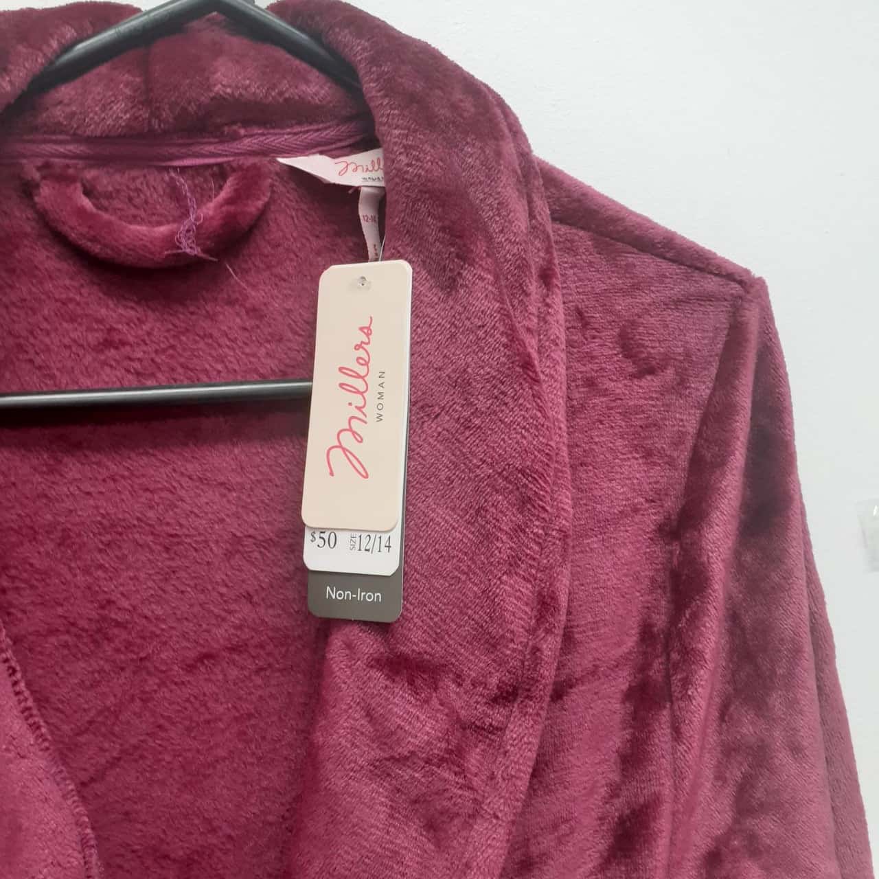 Millers Womens Dressing Gown Size 12/14 Pink