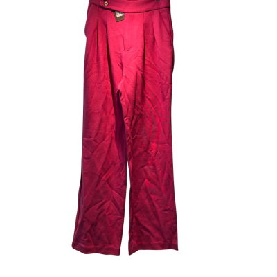 Decjuba Womens  Size 8 Straight Leg Pants Pink  