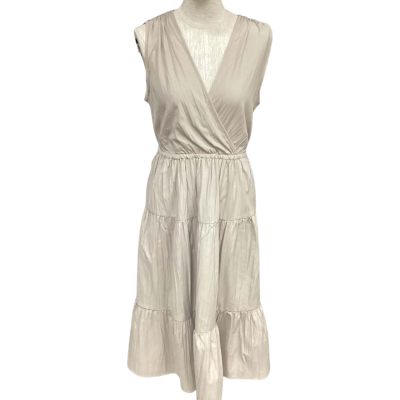 NEW - Vero Moda Womens  Size M Pleated Dress Grey 