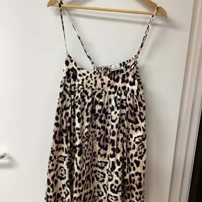 Peter Alexander Womens  Size xl Casual Dress Black  / Pink  