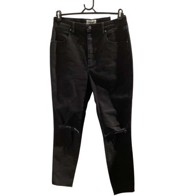 BNWT Wrangler Womens  Size 14 High-Waisted Jeans / Skinny Jeans Black  