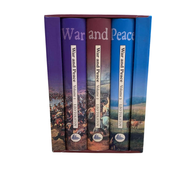 Leo Tolstoy war and peace book set 