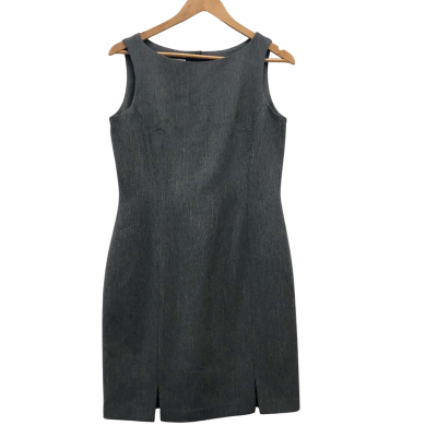 Fashion Image Womens  Size 11 Midi Dress Grey 