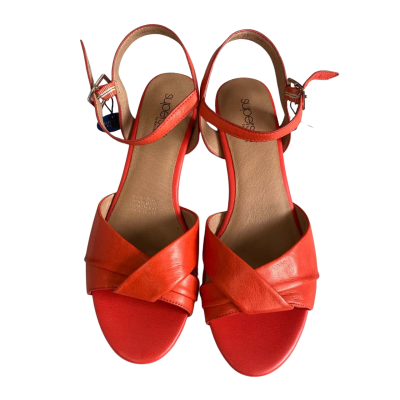 Diana Ferrari Womens leather shoes Size 8.5 Sandals 