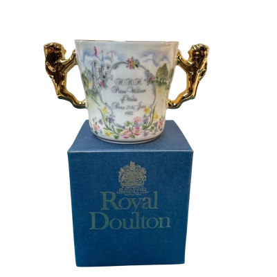 Royal Doulton Commemorative Mug. Prince William 1982