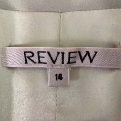 Review Womens  Size 14 Cropped Jacket Nude 