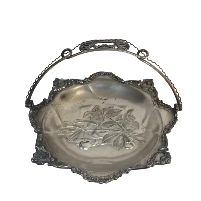 Wilcox Silver Plate Patterned Bowl Approx 21cm Diameter