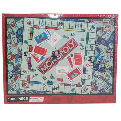 Impact Puzzles Monopoly 1000 Piece Jigsaw Puzzle - New Sealed