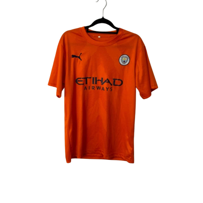  Manchester CityMens  Size XL Long Sleeve Top Orange 
