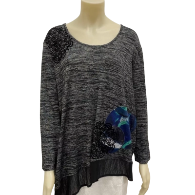 Taking Shape Womens  Size XL Black  / Grey 