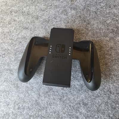 Black switch joycon charging grip