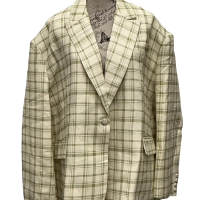 Bohemian traders Womens  Size XXL Checked / Green / Yellow 