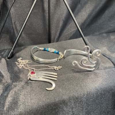 Jewellery made from Forks