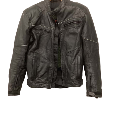 Torque Mens  Size M Biker Black  