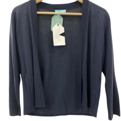 Blue Illusion Womens  Size XS Cardigan Blue 