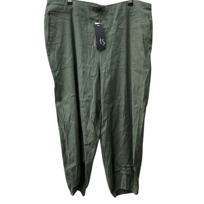 Taking Shape Womens  Size 20 Cropped Pants Khaki 