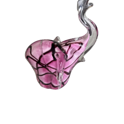 New Colour Crystal Glass Elephant Figurines Table Ornament Sculpture Wild Life