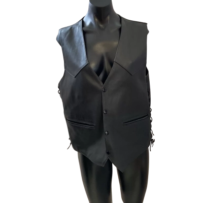 FIRST  Mens  Size L Vest Black  