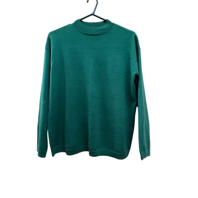 ELK Womens  Size 6 Crew Neck Jumper Green 