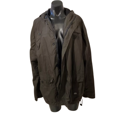 Jeep Mens  Size XXL Hood Jacket Brown 