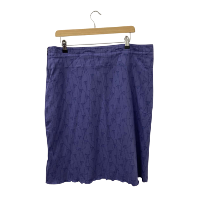 Kathmandu Womens  Size 16 Midi Skirt Moonlight 