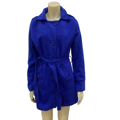  Womens  Poshak Size XL Fleece Jacket Blue 