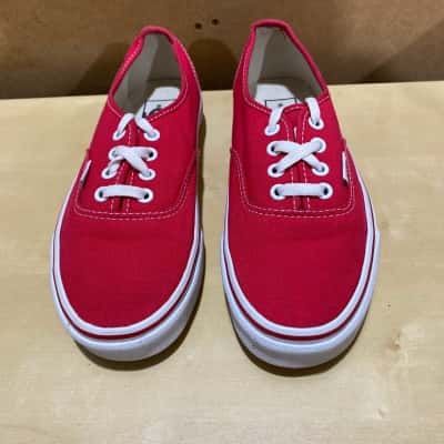 Vans  Womens  Size 6.5 Red  RRP $109