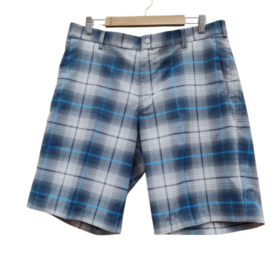 Nike Mens Size 36 Blue / Gingham Golf Shorts (5)