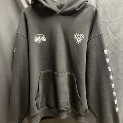 CNC Motorsport Black Hoodie Mens Size L 
