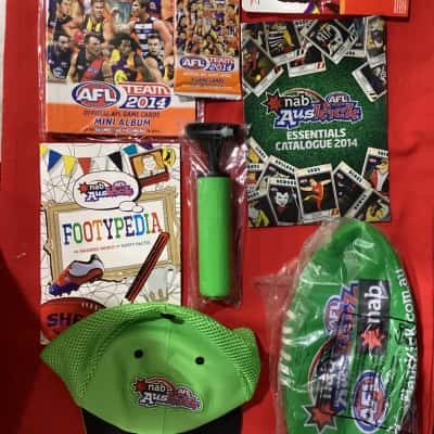 NAB AFL Auskick 2014 package with Cards