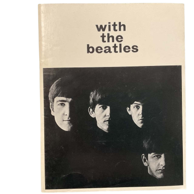The Beatles ‘With The Beatles’ Vintage Sheet Music Book.