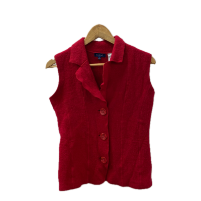 See Saw Womens vest  Tshirt Size S Red 