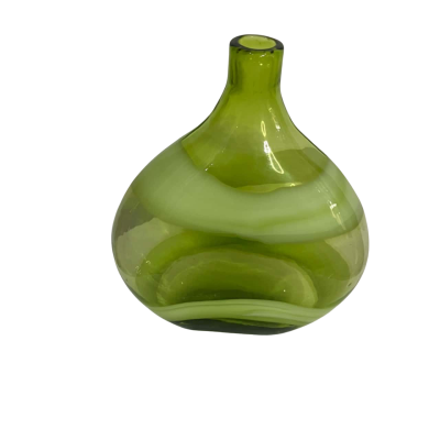 A Green Glass Vase