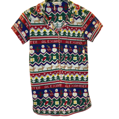 Peter Alexander Womens  Size S Pattern Full Body Suit