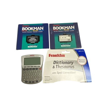 A Franklin Bookman Electronic Handheld Device