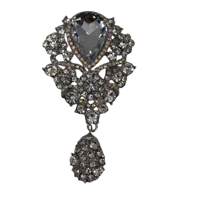 Unbranded Women's Chunky Shiny Brooch (Costume Jewellery)