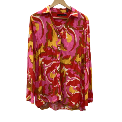 Mister Zimi Womens  Size 10 Long Sleeve Shirt Multicoloured 