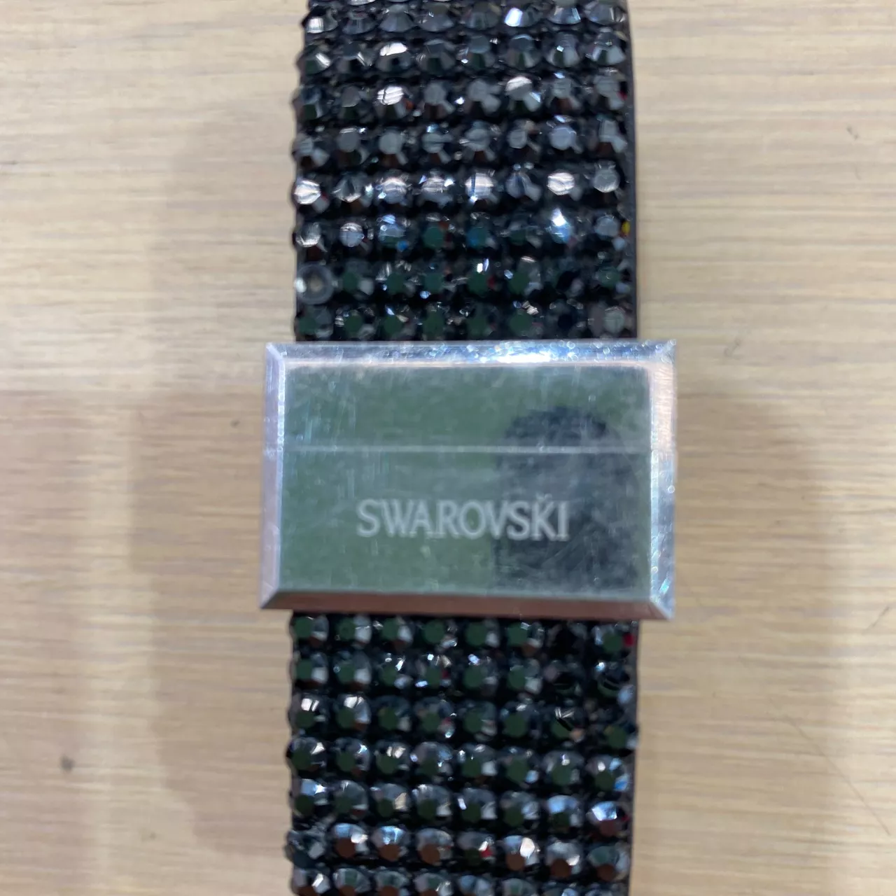 Swarovski Eli's Lady Jet Hematite Crystal Mesh Watch(s) - Used